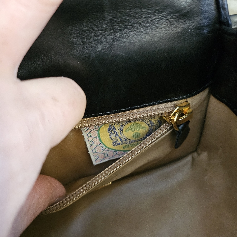 RARE Authentic vintage Bottega Veneta Intrecciato shoulder bag - Picture 9 of 16